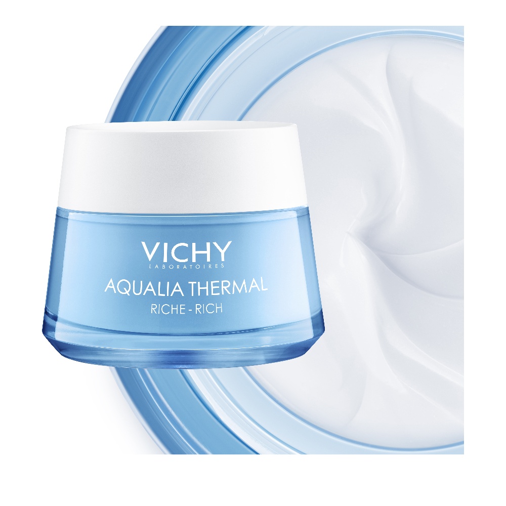 Vichy Aqualia Thermal Rich Rehydrating Cream Ενυδατική Κρέμα Προσώπου