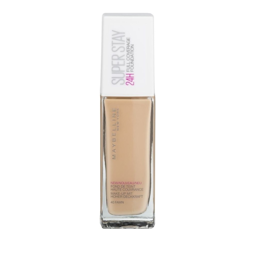 Maybelline Super Stay 24h Full Coverage Foundation 40 Fawn 30ml   12f314770e5f151fae1661dde035f42f 