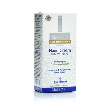 Frezyderm Spot End Hand Cream Κρέμα για τα Χέρια SPF 15 - 50ml