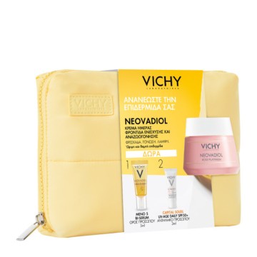 Vichy Promo Neovadiol Rose Platinium 50ml & Meno 5 Bi-Serum 5ml & Capital Soleil Daily Spf50+, 3ml