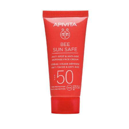 Apivita Mini Bee Sun Safe Anti Spot & Anti Age Defense Face Cream Spf50 15ml